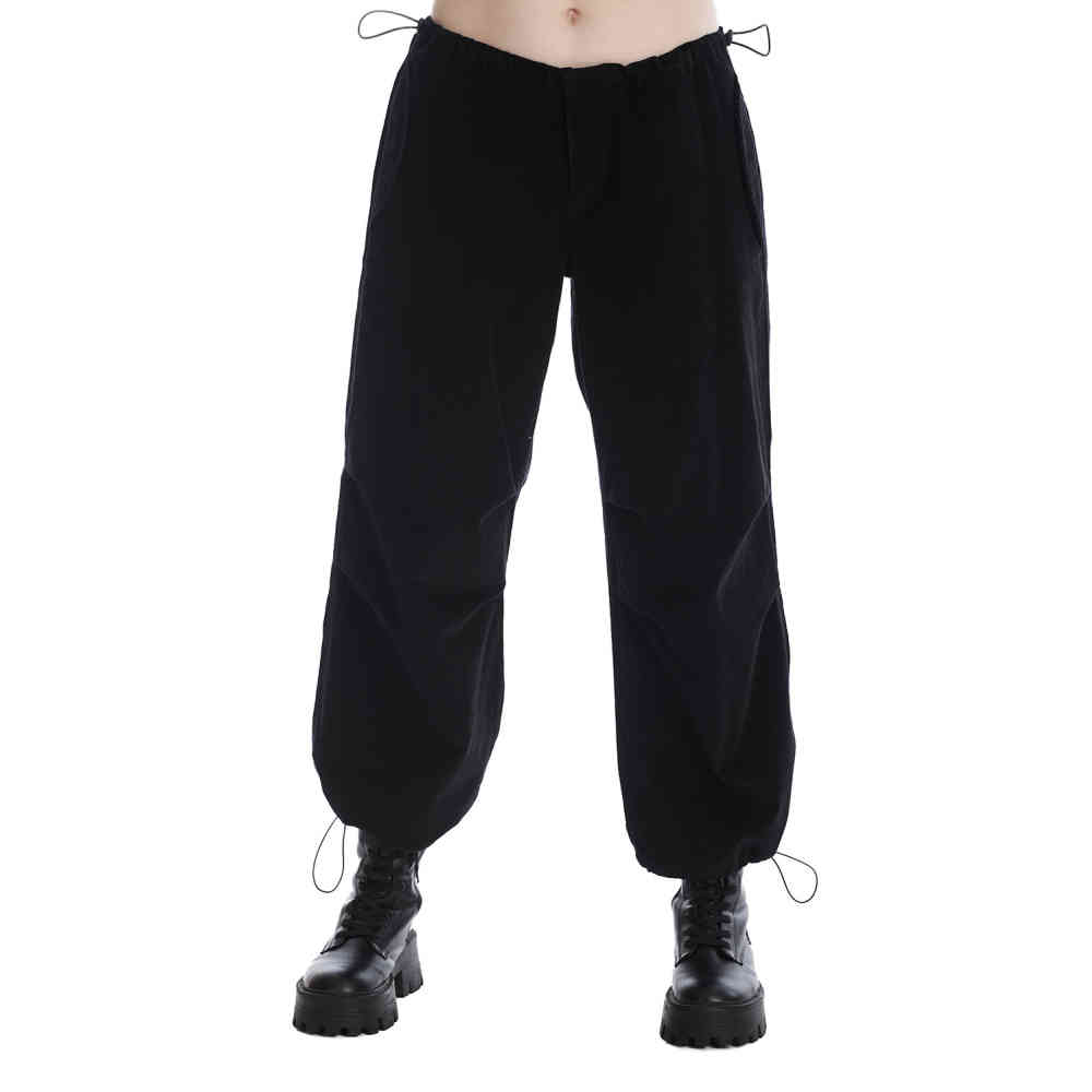 Banned - Rue Corduroy Broek rechte pijpen - Zwart